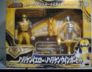 Hurricane Yellow, Ninpuu Sentai Hurricaneger, Power Rangers: Ninja Storm, Bandai, Action/Dolls