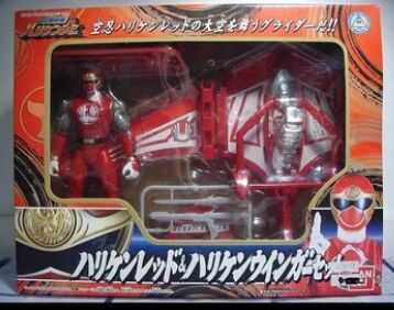 Hurricane Red, Ninpuu Sentai Hurricaneger, Power Rangers: Ninja Storm, Bandai, Action/Dolls