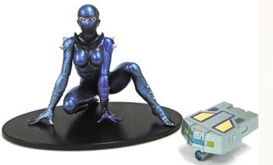 Armaroid Lady, Space Adventure Cobra, Epoch, Pre-Painted, 1/10