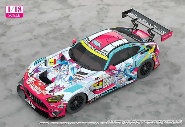 Hatsune Miku (AMG 2024 Season Opening), Good Smile Racing, GOOD SMILE Racing, Good Smile Company, Pre-Painted, 1/18, 4580590190504