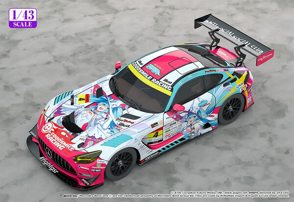 Hatsune Miku (AMG 2024 Season Opening), Good Smile Racing, GOOD SMILE Racing, Good Smile Company, Pre-Painted, 1/43, 4580590190511