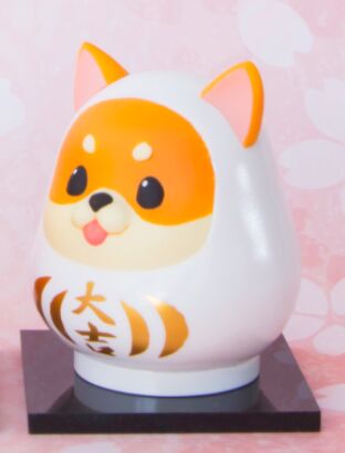 Daikichi Daruma, Original, Infinity Dog, Pre-Painted
