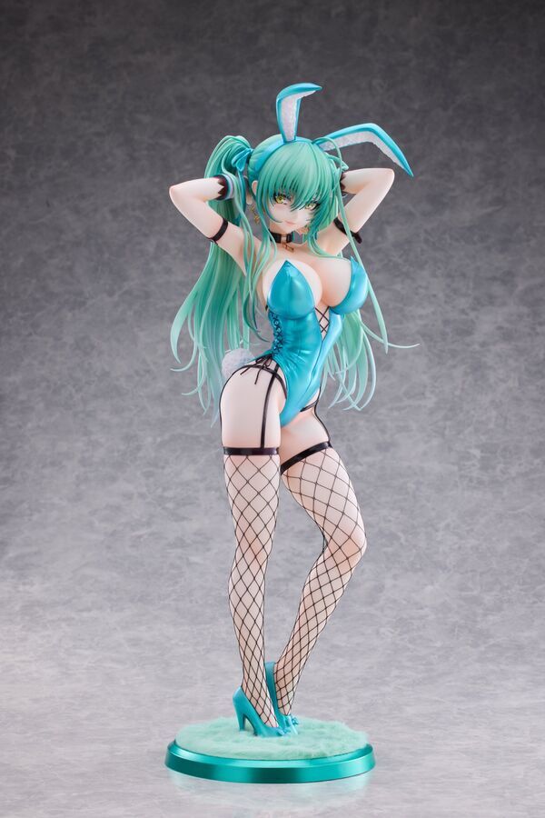 Green Twintail Bunny (Fishnet), Original, Otherwhere, Pre-Painted, 1/4, 4897136260257