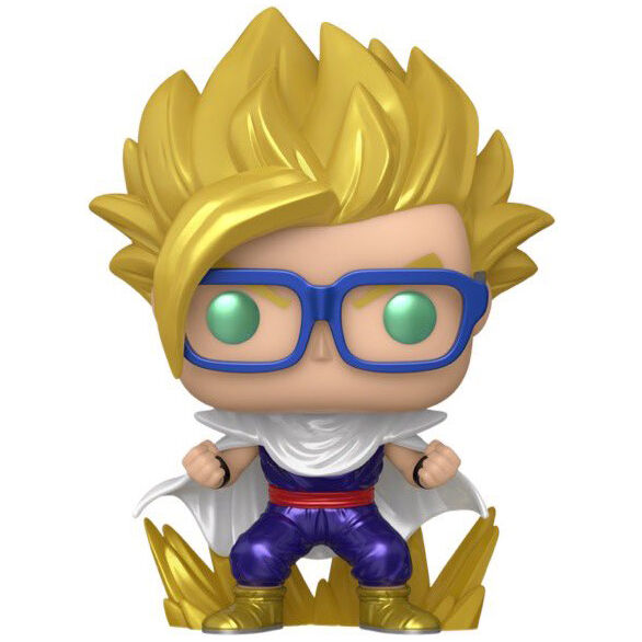 Son Gohan SSJ (Chase, Metallic), Dragon Ball Super Super Hero, Funko Toys, Pre-Painted
