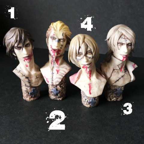 Ikemen Zombeaz, Original, ZOSU+O, Garage Kit