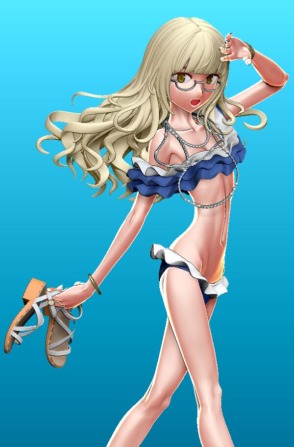 Perrine H Clostermann (Mizugi), Strike Witches, Alsace, Garage Kit