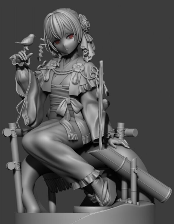Morino Rinze (Somekou Mangetsu Live Costume), THE IDOLM@STER: Shiny Colors, Raharit, Garage Kit