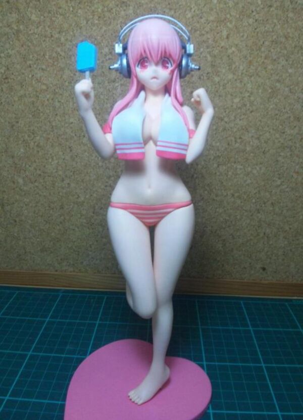Sonico (Summer Girl 1.2), SoniComi (Super Sonico), Keitou Shucchoujo, Garage Kit, 1/7