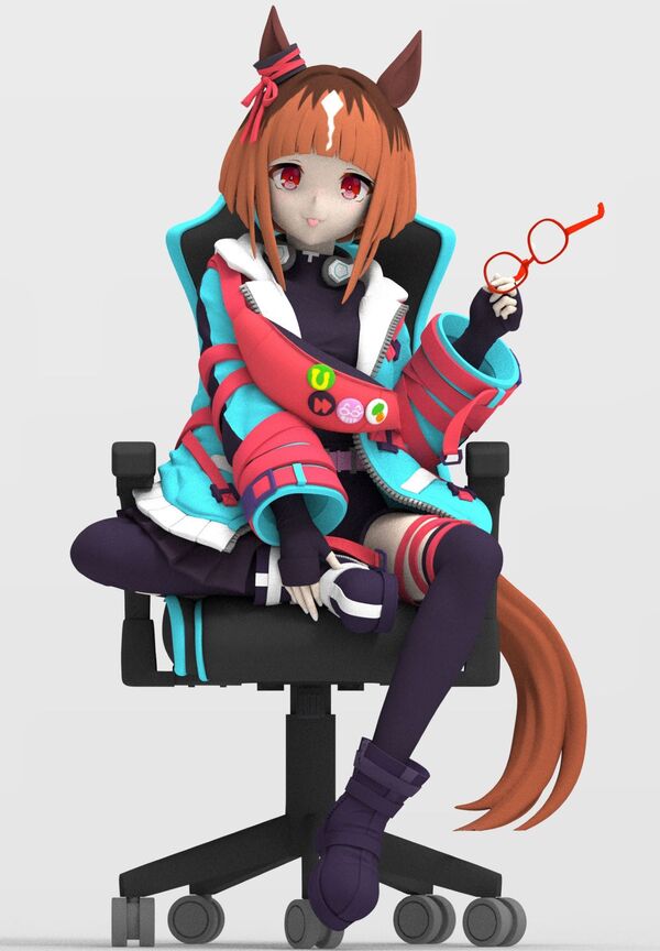 Transcend, Umamusume: Pretty Derby, Ayadori Giken, Garage Kit, 1/7