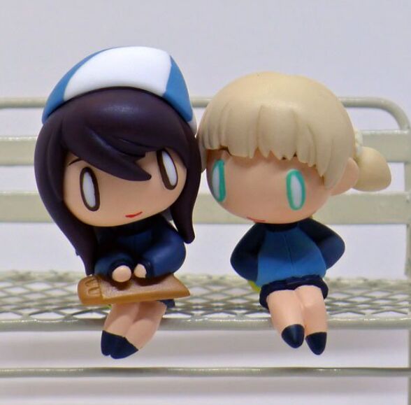 Aki, Mika (Mini), Girls Und Panzer Der Film, Try-3, Garage Kit