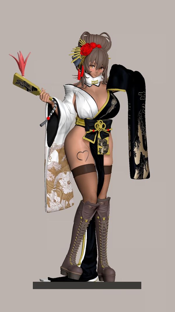 Noir (Black Rabbit), Goddess Of Victory: Nikke, Zinbei, Garage Kit, 1/6