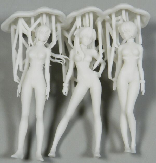 Souryuu Asuka Langley, Evangelion Shin Gekijouban, Kaiyodo, Garage Kit, 1/35