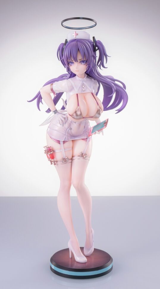 Hayase Yuuka (Nurse), Blue Archive, Xibi Neko Cafe, Garage Kit, 1/6