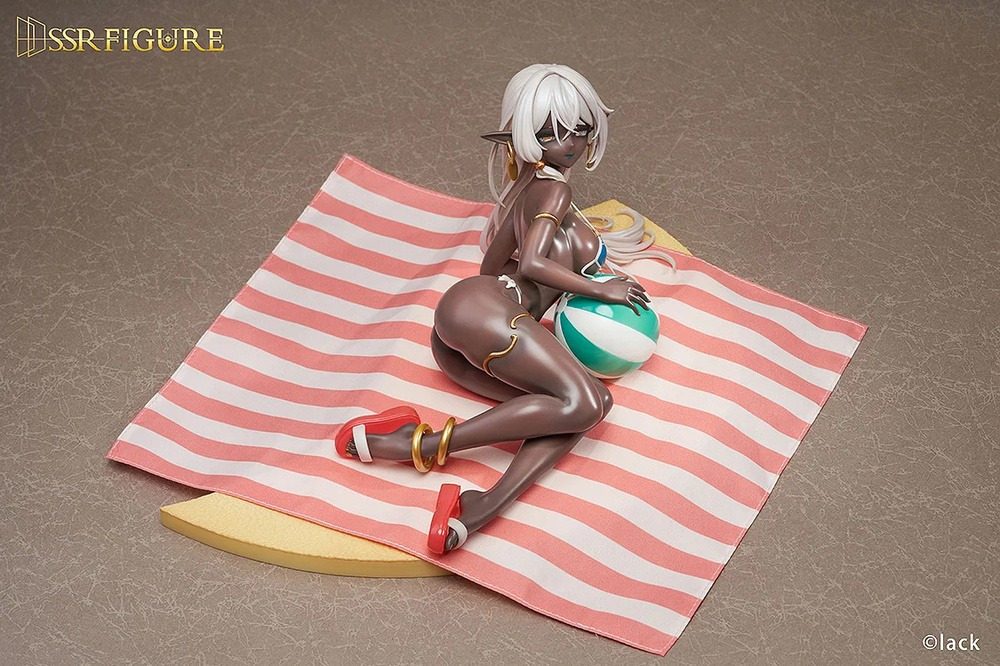 Dark Elf Dancer (Summer), Art By Lack, Infinity Studio, Pre-Painted, 1/7