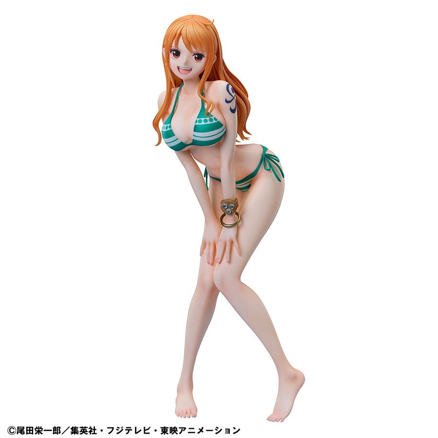 Nami (Swimsuit), One Piece, FREEing, Pre-Painted, 1/4