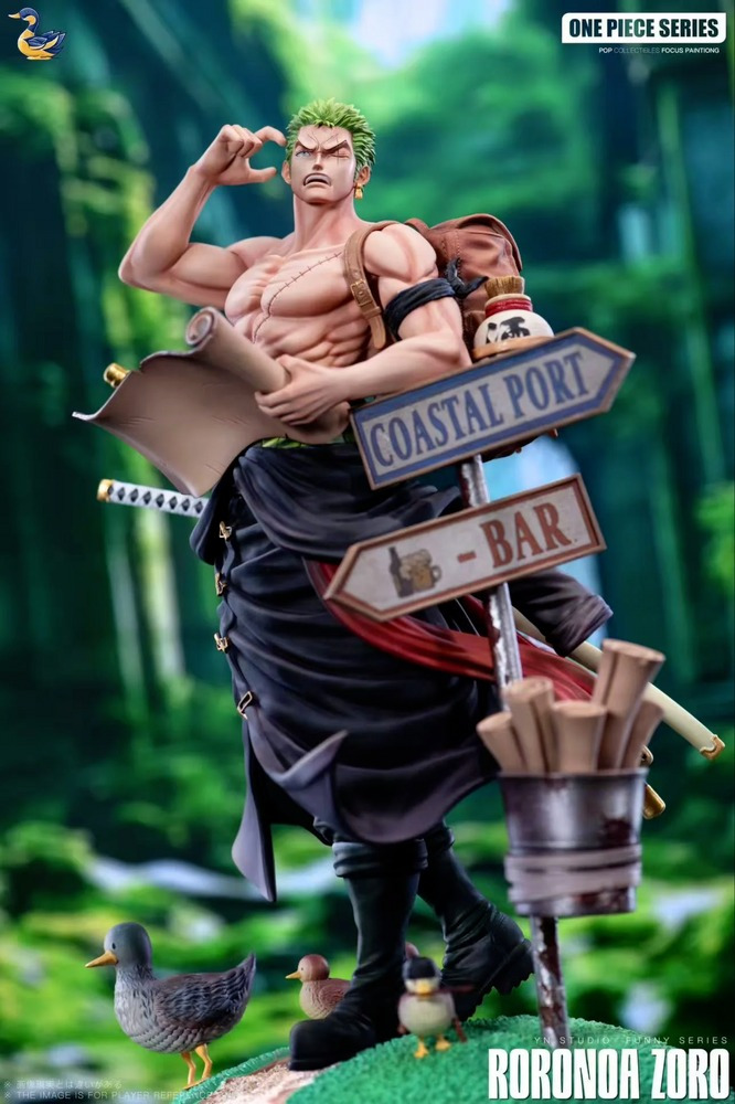 Roronoa Zoro (Lost Roronoa Zoro), One Piece, Individual Sculptor, Pre-Painted