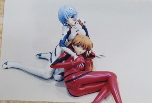 Ayanami Rei, Souryuu Asuka Langley, Shin Seiki Evangelion, Eclips, Garage Kit, 1/8
