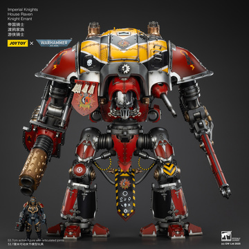 House Raven Knight Errant (Imperial Knights), 000, Warhammer 40, Unknown, Action/Dolls, 1/18