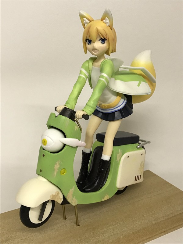 Shiratama Kitsune (Scooter Kitsune), Shiratama Dango, Maru-chan Koubou, Garage Kit