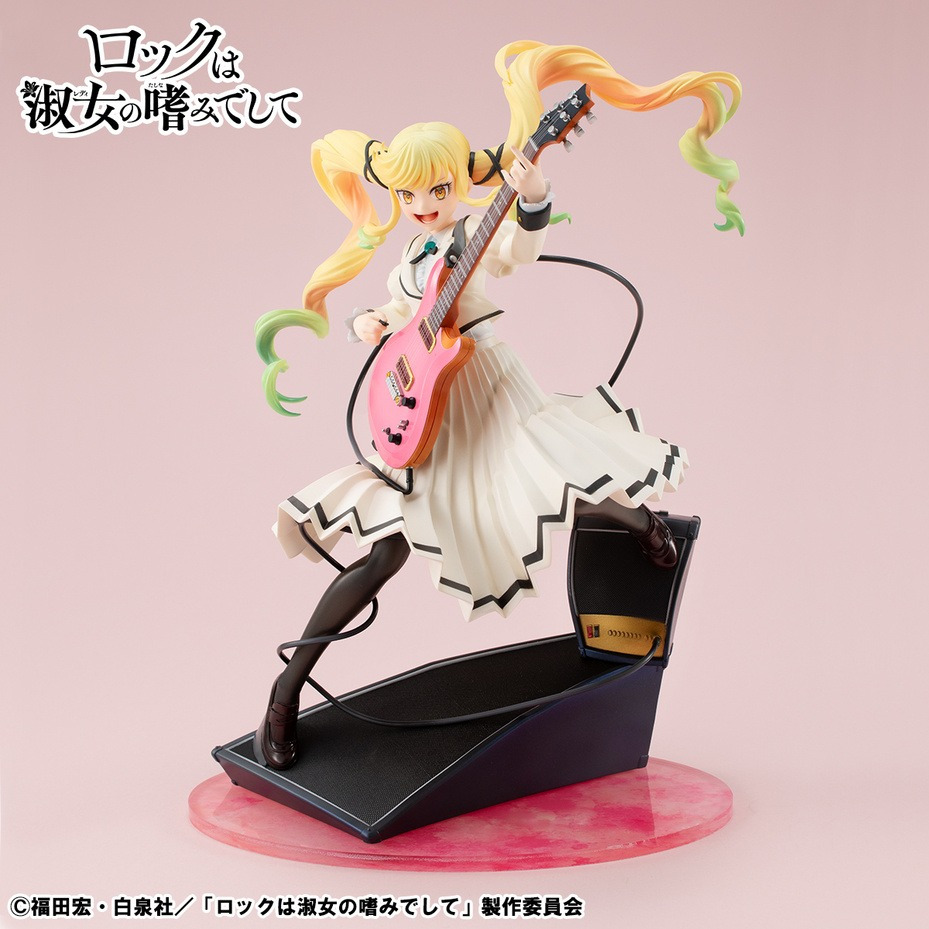 Suzunomiya Lilisa, Rock Wa Lady No Tashinami Deshite, MegaHouse, Pre-Painted, 1/8
