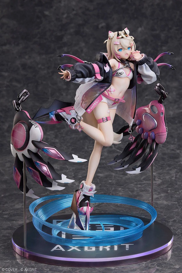 Mococo Abyssgard ("AXGRIT" Deluxe Edition), Hololive, Design Coco, Pre-Painted, 1/7