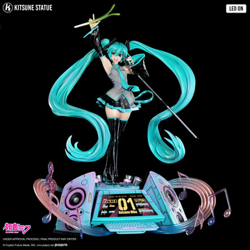 Hatsune Miku (Miku), Miku, Vocaloid, Kitsune Statue, Pre-Painted, 1/6