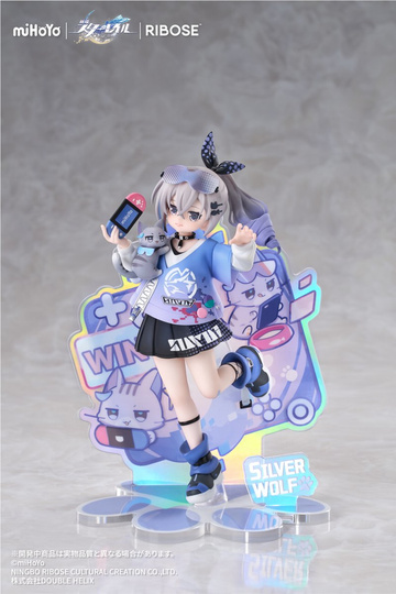 Silver Wolf (Little Cat Series), Honkai: Star Rail, RIBOSE, Pre-Painted, 1/8