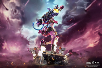 Jinx, League Of Legends, Unknown, Pre-Painted