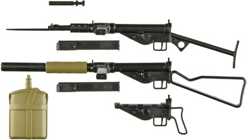 Little Armory [254733] (LittleArmory [LA104] STEN Mk2 Type), Little Armory, Tomytec, Model Kit, 1/12