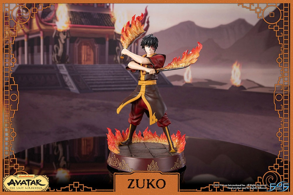 Zuko, Avatar: The Last Airbender, First 4 Figures, Pre-Painted