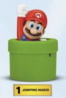 Mario (Jumping), Super Mario Brothers: Peach-hime Kyuushutsu Daisakusen, McDonald's, Trading