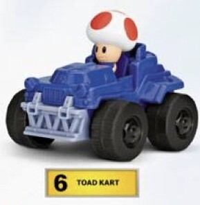 Toad (Kart), Super Mario Brothers: Peach-hime Kyuushutsu Daisakusen, McDonald's, Trading