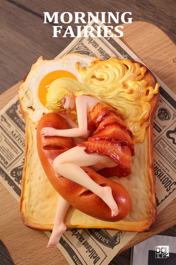 Morning Fairy (Sleeping Beauty Morning Fairies Soft-boiled Omelette), Original Character, Unknown, Pre-Painted