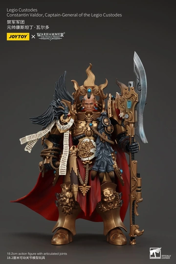 Constantin Valdor (Legio Custodes, Captain-General of the Legio Custodes), Warhammer: The Horus Heresy, Unknown, Action/Dolls, 1/18
