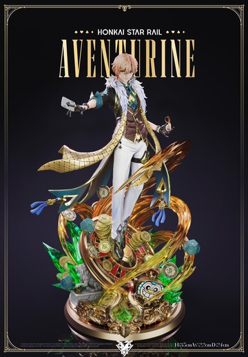 Aventurine (Honkai Star Rail), Honkai: Star Rail, Individual Sculptor, Pre-Painted