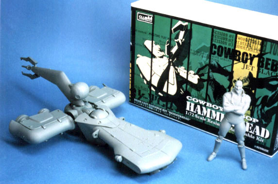 Jet Black (Session #3 Hammerhead), Cowboy Bebop, Club M, Garage Kit, 1/72
