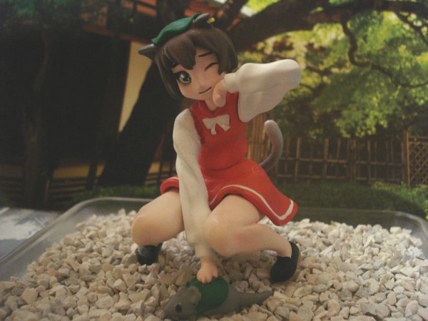 Chen (Oshigoto Ganbaru Chen), Touhou Project, Atelier Yokaromon, Garage Kit, 1/10