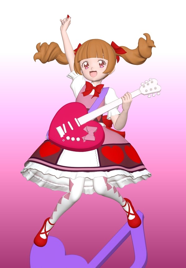 Aisaki Emiru, Hugtto! Precure, The Poppy Puppet, Garage Kit, 1/7