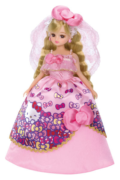 Hello Kitty, Licca-chan (Wedding Dress), Hello Kitty, Licca-chan, Takara Tomy, Action/Dolls, 4904810619062