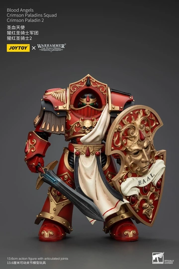 Blood Angels Crimson Paladin (s Squad Crimson Paladin 2), Warhammer: The Horus Heresy, Unknown, Action/Dolls, 1/18
