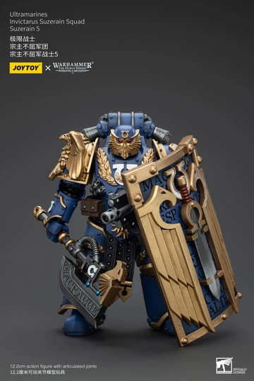 Ultramarines Legion Invictarus Suzerain (Squad Suzerain 5), Warhammer: The Horus Heresy, Unknown, Action/Dolls, 1/18