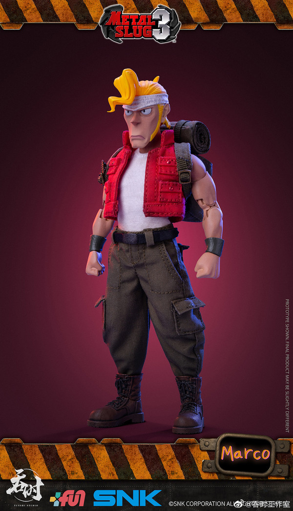 Marco Rossi, Metal Slug, Tunshi Studio, Action/Dolls, 1/12