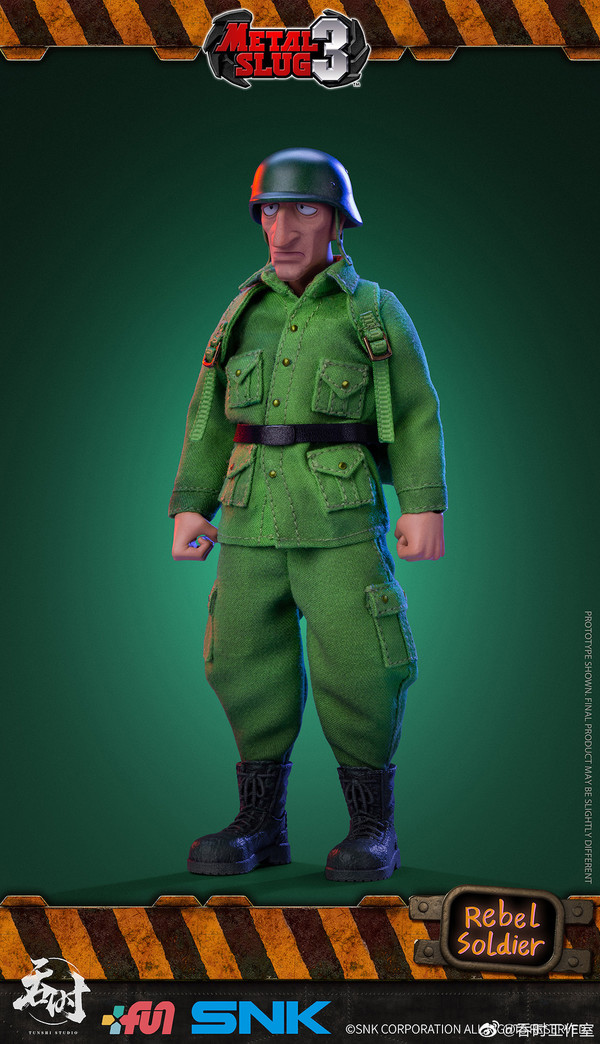 Rebel Soldier (Single), Metal Slug, Tunshi Studio, Action/Dolls, 1/12