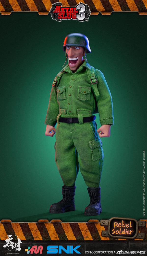 Rebel Soldier (Double), Metal Slug, Tunshi Studio, Action/Dolls, 1/12