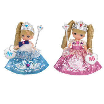 Maki-chan (Miki-chan Maki-chan Futago no Princess Set), Licca-chan, Takara Tomy, Action/Dolls, 4904810107699