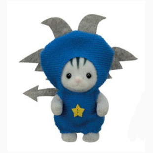 Fisher Cat Baby (Bat, Trick or Treat Trio), Sylvanian Families, Epoch, Action/Dolls