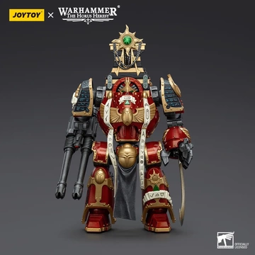 Thousand Sons Contemptor-Osiron Dreadnought (Thousand Sons Contemptor-Osiron Dreadnought With Gravis Force Blade And Gravis Autocannon), Warhammer: The Horus Heresy, Unknown, Action/Dolls, 1/18