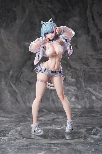 Miu (Near Future Nekomata), Art By T-Track, Unknown, Pre-Painted, 1/6