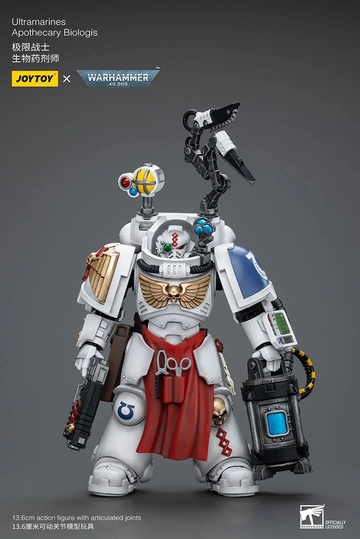 Apothecary Biologis (Ultramarines), 000, Warhammer 40, Unknown, Action/Dolls, 1/18