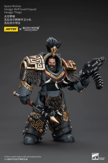 Varagyr Thegn (Space Wolves Varagyr Wolf Guard Squad Varagyr), Warhammer: The Horus Heresy, Unknown, Action/Dolls, 1/18